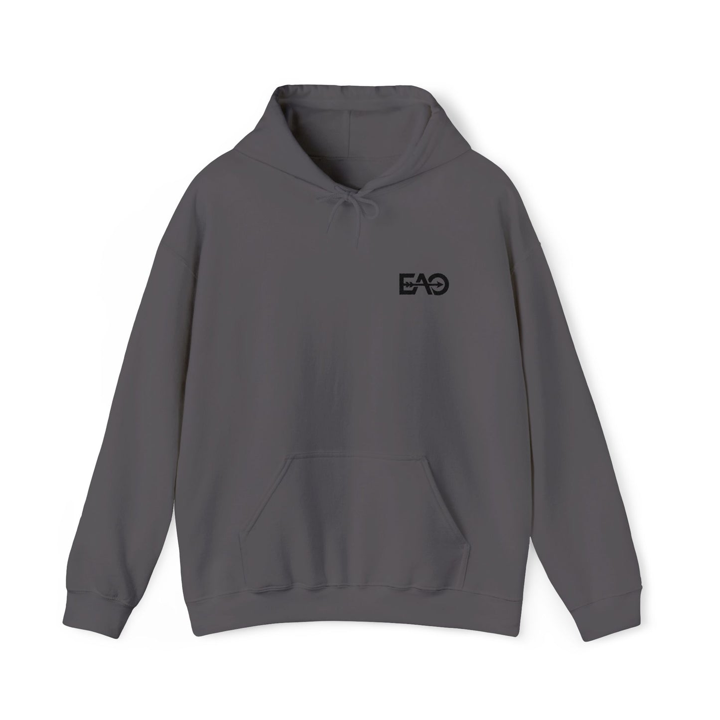 Heavy EAO Embroidered Simple Hoodie