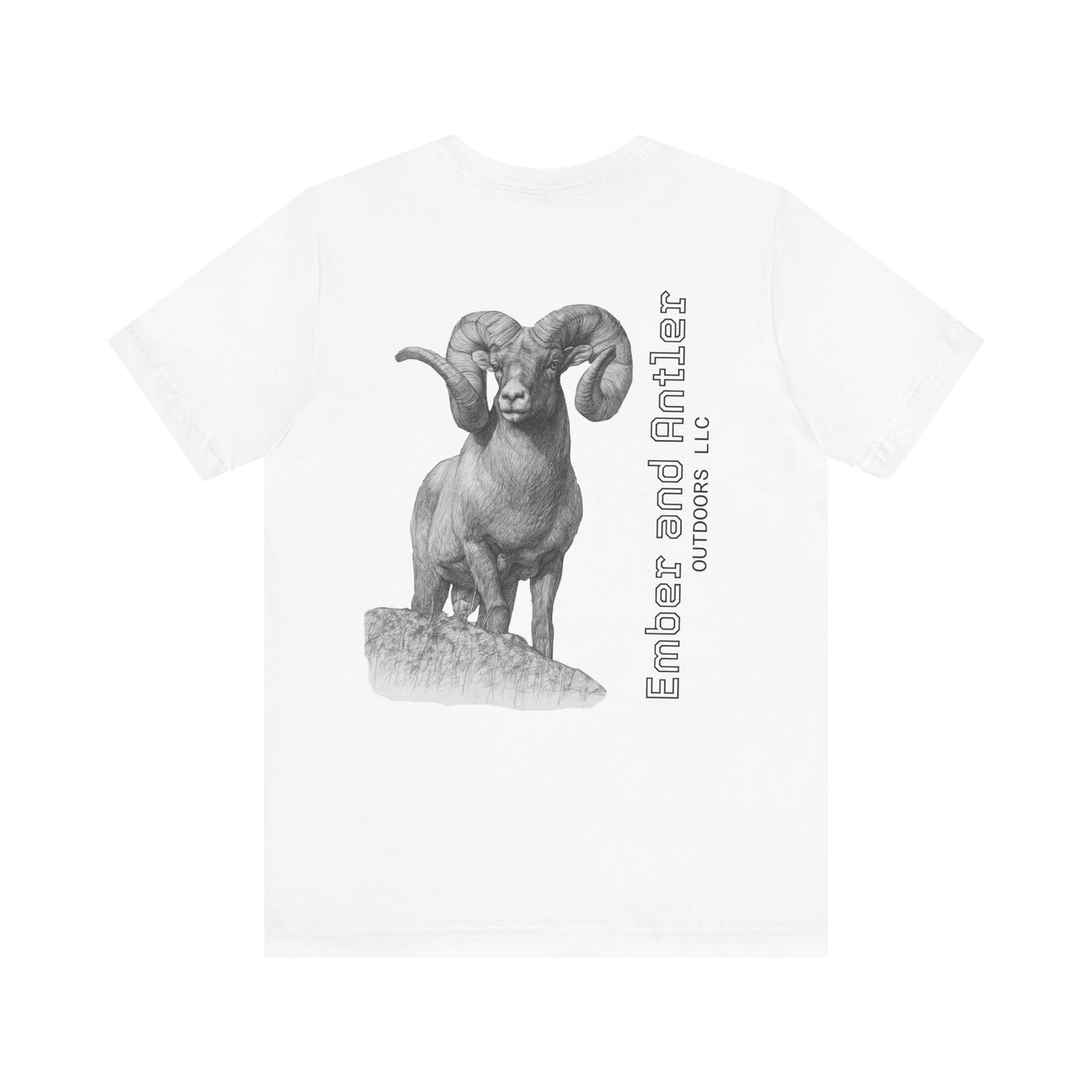 Ember and Antler Ram Tee