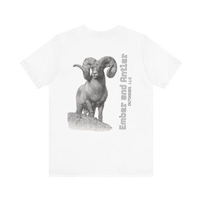 Ember and Antler Ram Tee