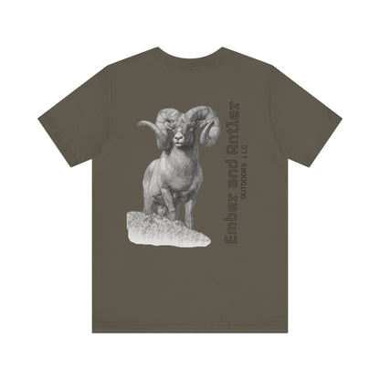 Ember and Antler Ram Tee
