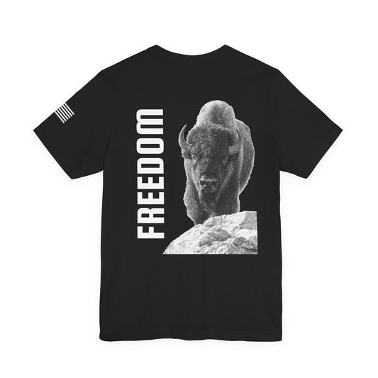 Freedom Bison Tee