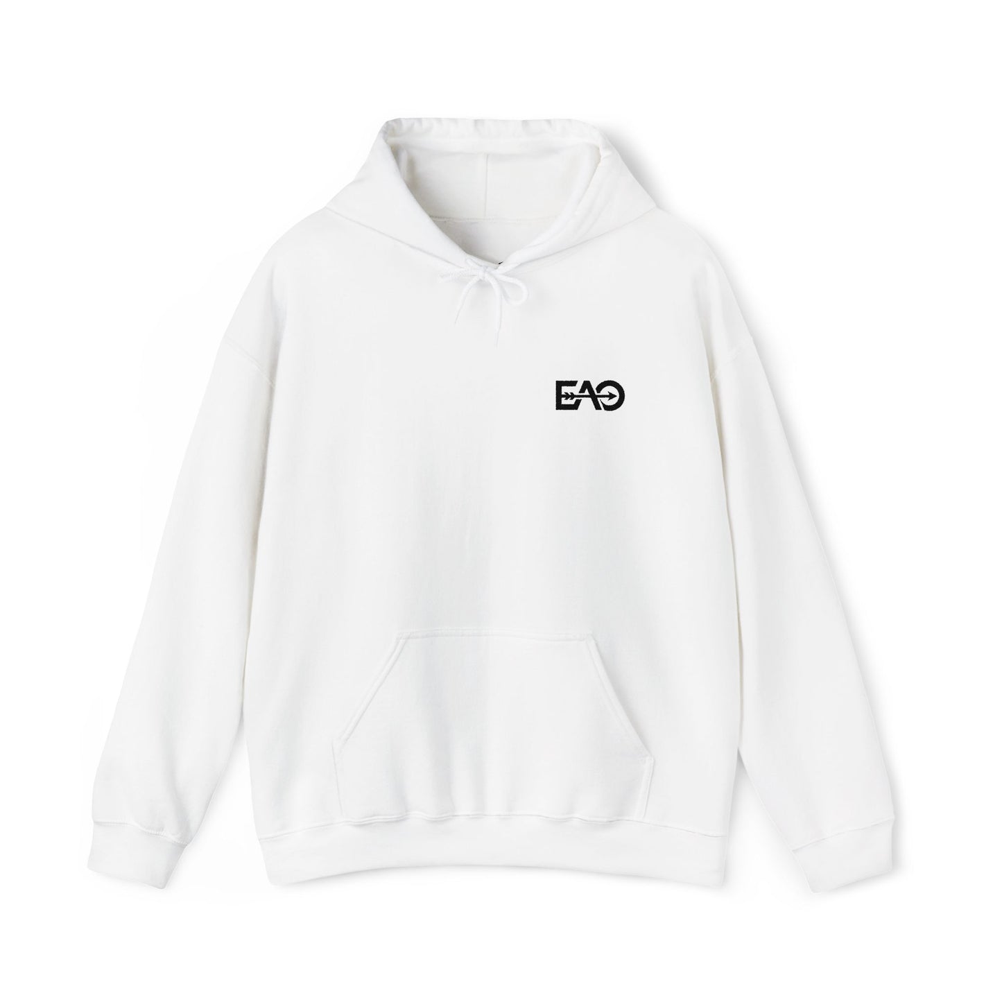 Heavy EAO Embroidered Simple Hoodie