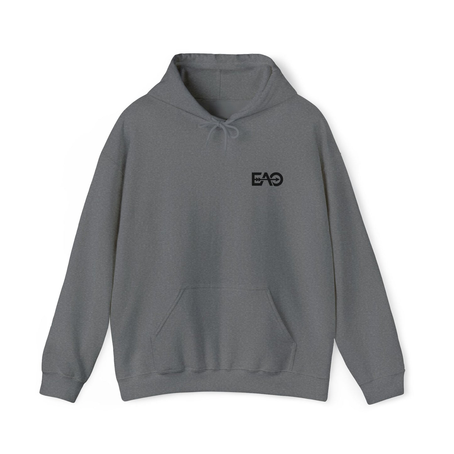 Heavy EAO Embroidered Simple Hoodie