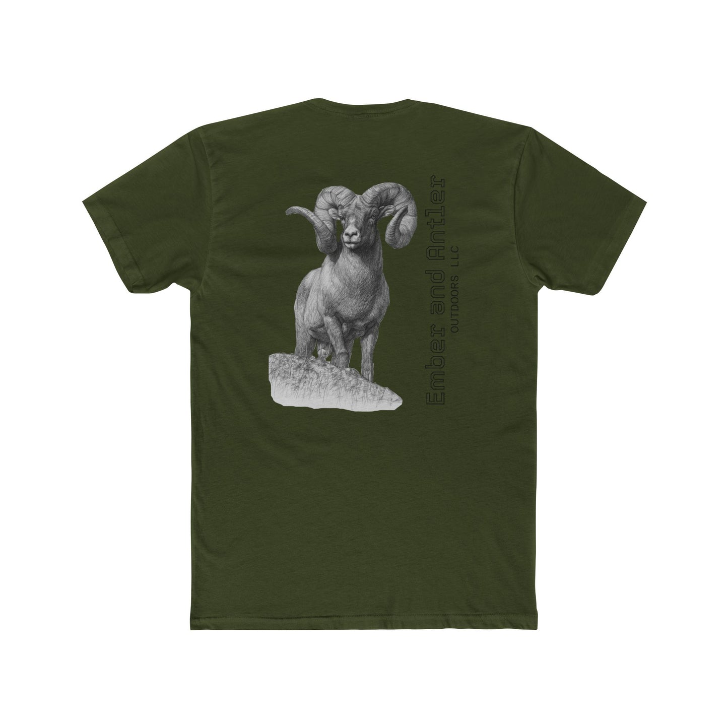 Ember & Antler Ram Tee