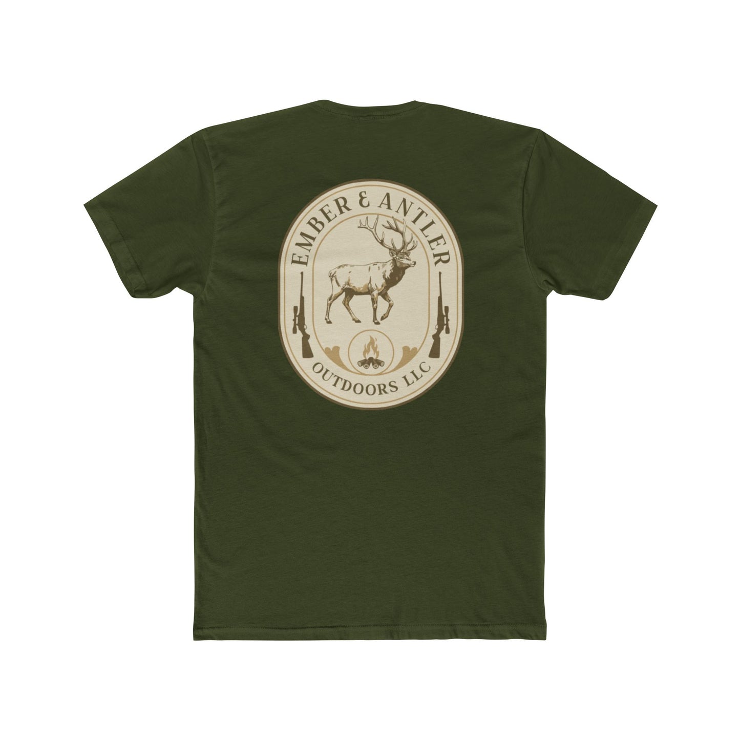 Elk Campfire Tee