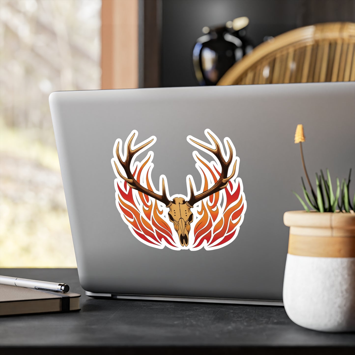 Ember and Antler Decal