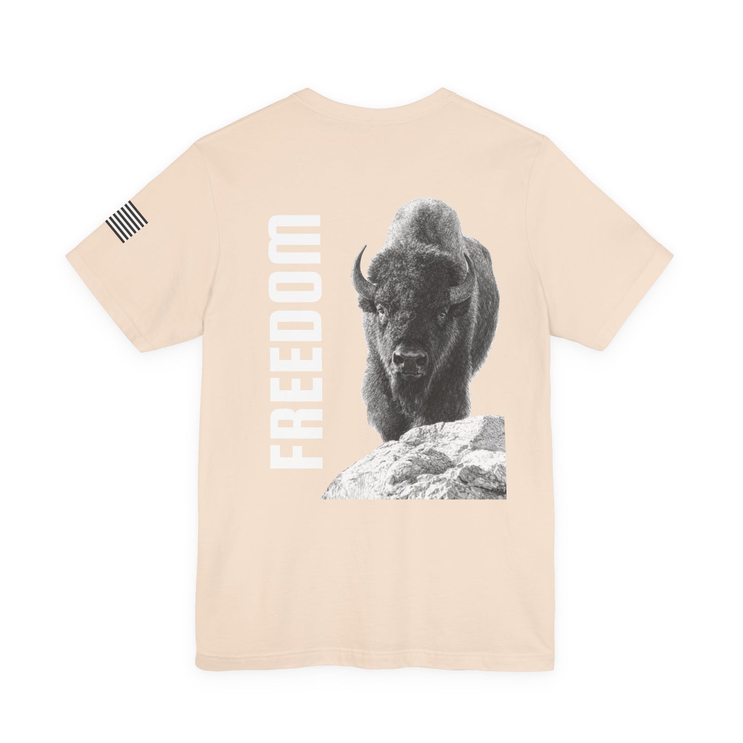 Freedom Bison Tee