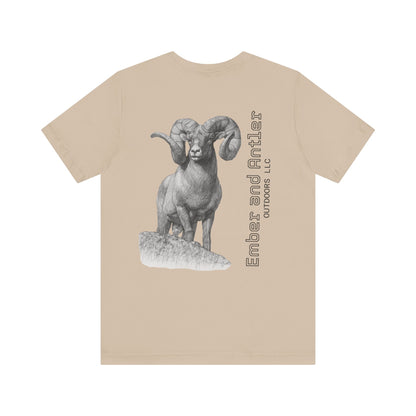Ember and Antler Ram Tee