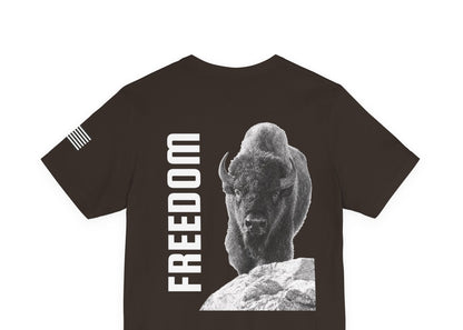 Freedom Bison Tee