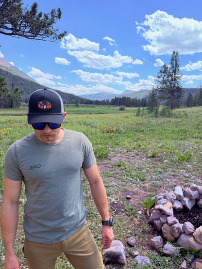 LIMITED EAO Patch Black/Charcoal Rope Hat