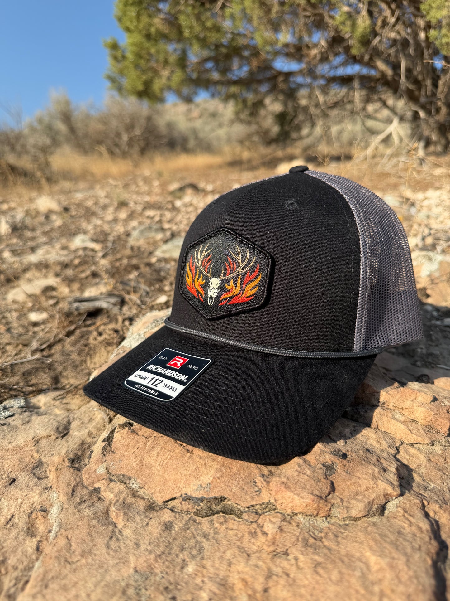 LIMITED EAO Patch Black/Charcoal Rope Hat