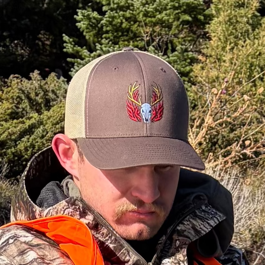 Ember and Antler Truckers Cap